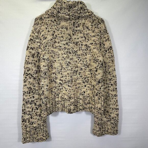 MEXX Multicolor Long Sleeve Cropped Turtleneck Knit Pullover Sweater Size XL - Picture 9 of 9